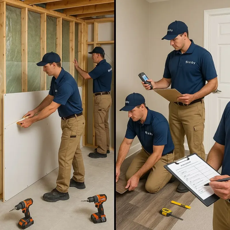 Repairs and Reconstruction process in Manhattan, NY